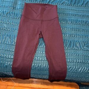 lululemon Plum Leggings